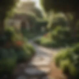 Lush Garden Landscape