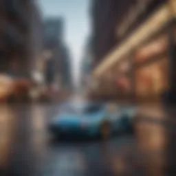 Luxurious Cityscape with Citi Custom Cash Bonus Card