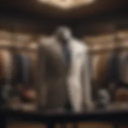 Elegant outfit on display