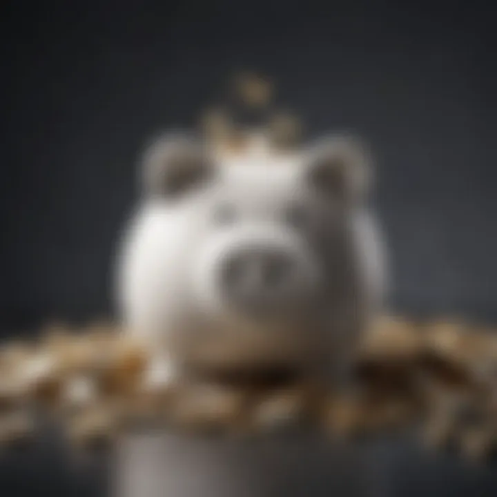 Illustration symbolizing growth and accumulation of savings