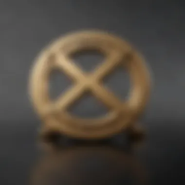 Elegant Symbol of Tax Deductions Elegant tax deduction symbol