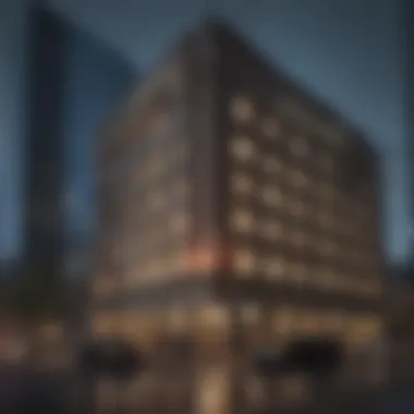 Iconic Wells Fargo Headquarters Modern Financial Institution Building