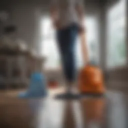 Modern house cleaning equipment