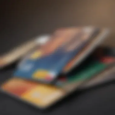 Features of Unsecured Credit Cards Illustration depicting features of bad credit unsecured credit cards