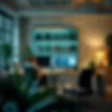 Inspiring Office Environment Inspiring office environment for young professionals