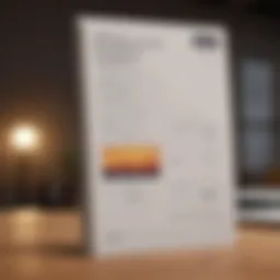 A detailed overview of a credit report highlighting various entries