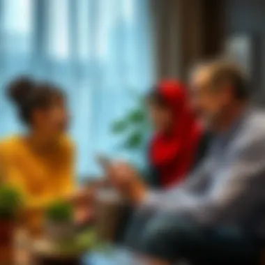 Discussing Financial Options with Family Family discussion on financial options