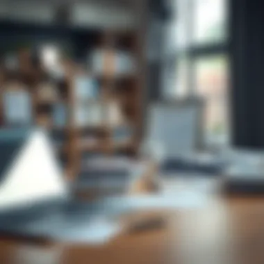 Creating a Financial Plan An organized workspace symbolizing financial planning