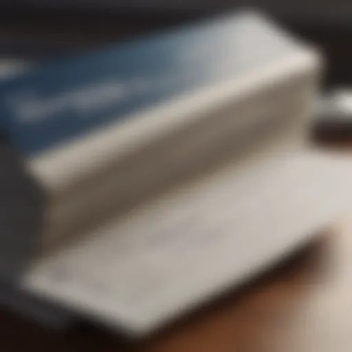 A detailed view of Navy Federal Business Account documents