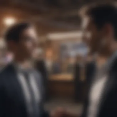 Professional Networking in Tech An interconnected network symbolizing professional networking in tech
