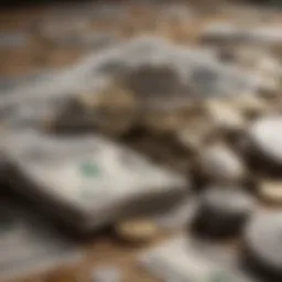 Illustration depicting the consequences of unpaid taxes