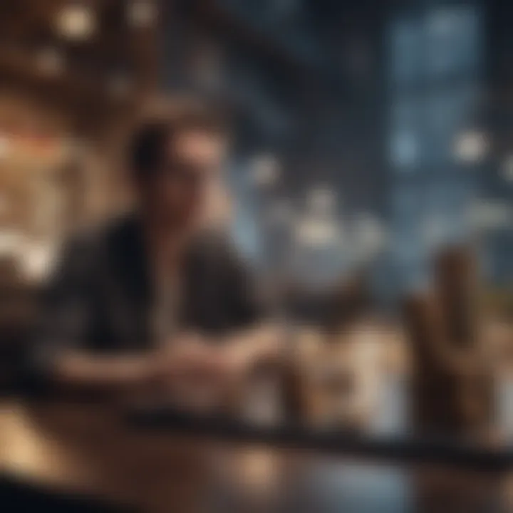 An investor assessing potential startup portfolios