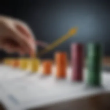 Strategizing for Financial Growth Visual representation of financial growth strategy chart