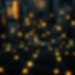 A visual representation of digital currency networks