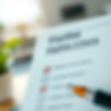 Eligibility Criteria Checklist Checklist symbolizing eligibility criteria