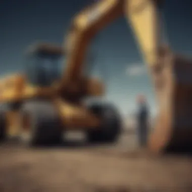 Construction Worker Operating Heavy Machinery in New Jersey