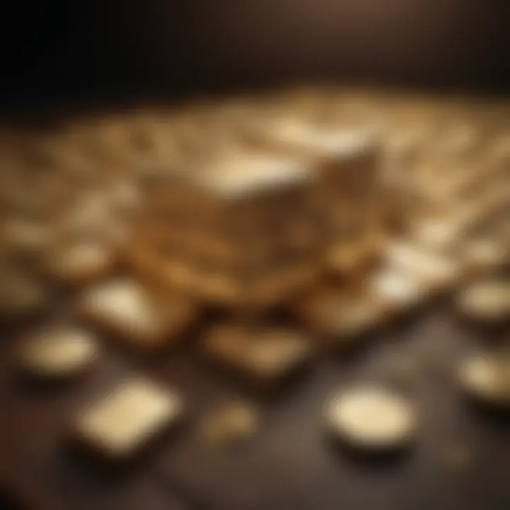 Navigating Gold Investments on Robinhood Robinhood app interface showcasing gold investment options