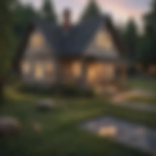 Conceptual graphic illustrating zero down payment housing