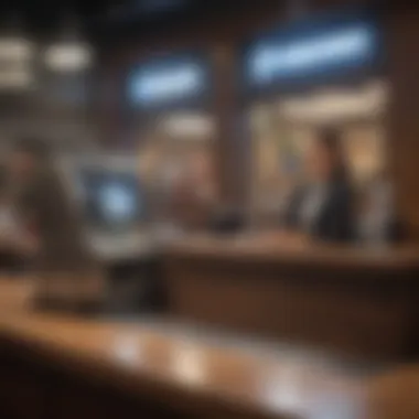 Smooth Transaction Illustration depicting the seamless transaction process at Chase Bank