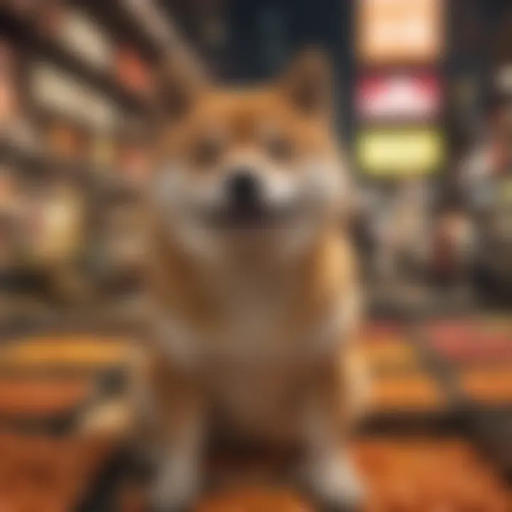 Analytical chart illustrating market dynamics of Shiba Inu