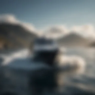 Sleek Boat on Open Waters