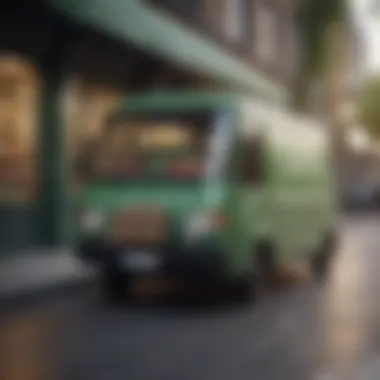Pioneering Delivery Efficiency Efficient delivery service for fresh groceries
