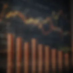 A graph illustrating the potential growth of penny stocks