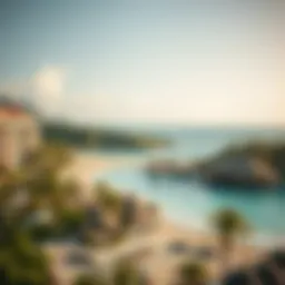 A picturesque beach resort highlighting attractive timeshare locations