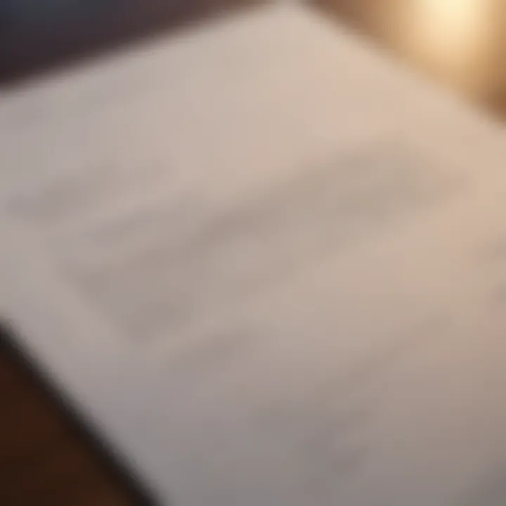 Structured Resignation Letter Format Example