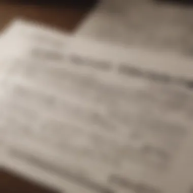 Creative depiction of tax filing with standard deduction