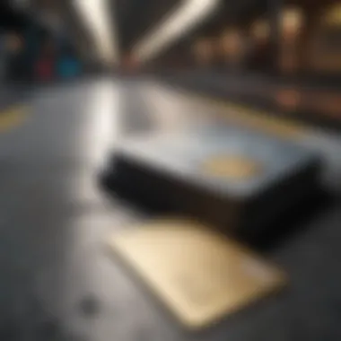 Conceptual image symbolizing informed decision-making with transit credit cards