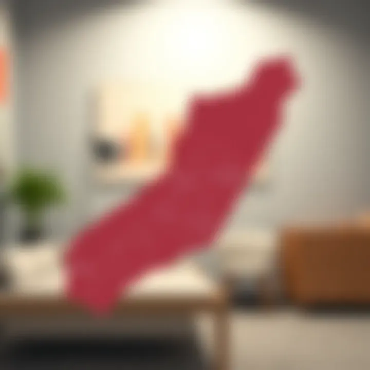 Regional Salary Variations for Medical Assistants Map illustrating regional salary variations