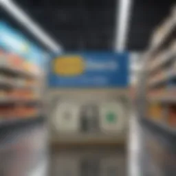 Walmart Pay interface showcasing cash back options