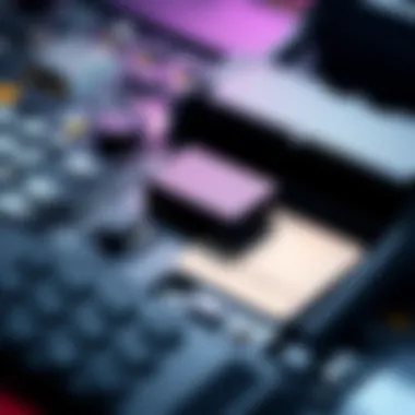 Internal Components of a Credit Card Reader Illustration showing the internal components of a credit card reader