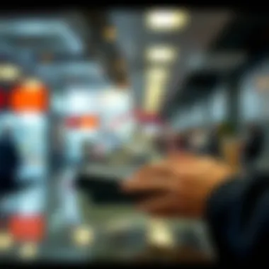 Security Features in Credit Card Transactions Diagram illustrating the security features of credit card transactions