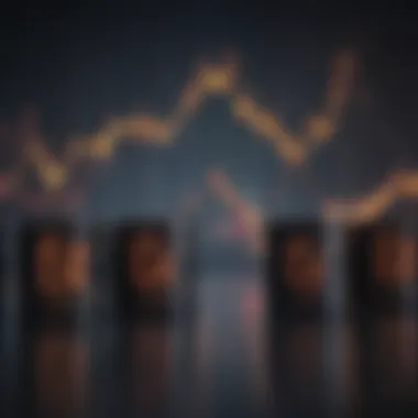 Price Fluctuations of Crude Oil ETFs Graph showing fluctuations in crude oil ETF stock prices over the years