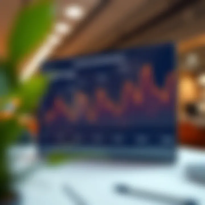 Graph illustrating economic cycles and their impact on sectors