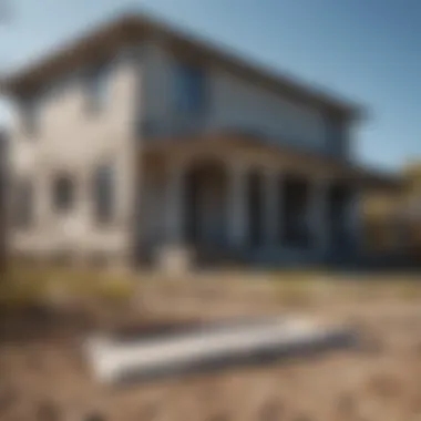 Foreclosed Property Overview Visual representation of a foreclosed home in disrepair