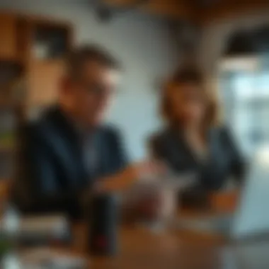 Illustration of financial decision making