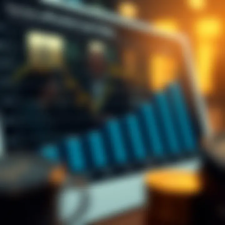 Graph showing factors influencing loan rates