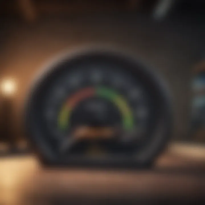 Credit Score Influence on Rates Chart depicting credit score influence