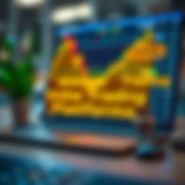 Graphic showing the benefits of online trading platforms