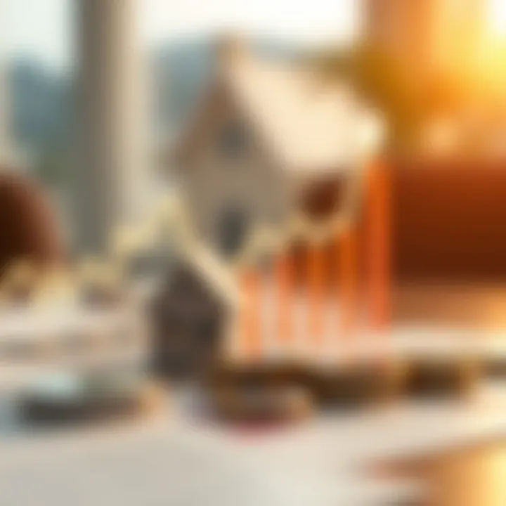 Graphical representation of interest rate fluctuations