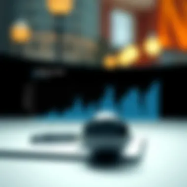 A visual representation showing how market trends impact realtor income over time.