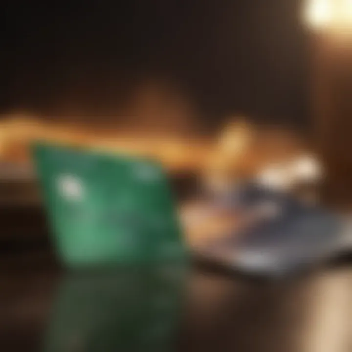 Visual representation of earning rewards with the TD Rewards Credit Card