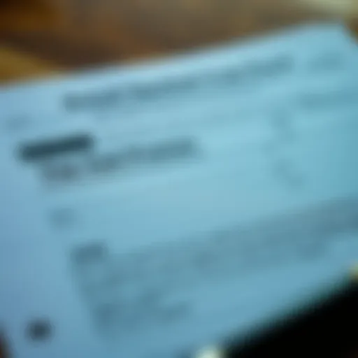 Detailed view of the 1040 tax form highlighting key sections