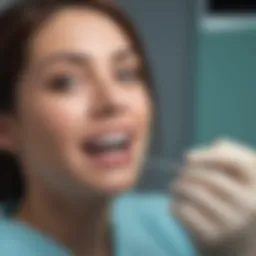 Dental assistant working in a modern clinic