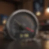 A visual representation of the credit scoring range