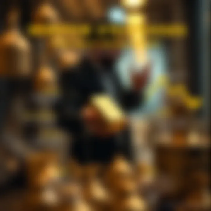 Investor Strategies for Gold Investment Infographic detailing investor strategies for gold investment