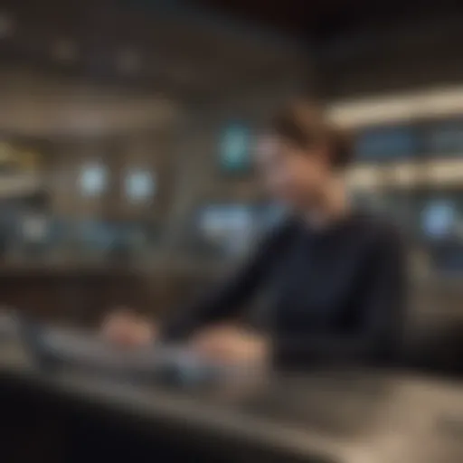 Visual representation of the US Bank Flex interface